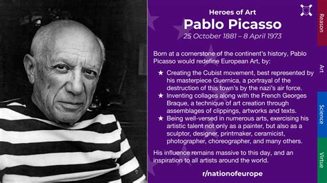 Today, we celebrate the birth of Pablo Picasso, one of the most well ...