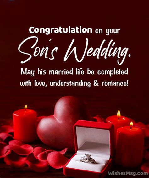 Wedding Wishes For Son Congratulations Messages | peacecommission.kdsg.gov.ng