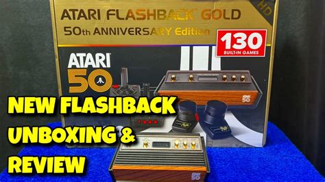 Atari Flashback 50th Anniversary Unboxing and Review - YouTube