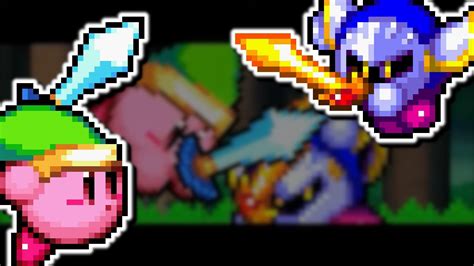 Kirby vs Meta Knight (Sprite Animation) - YouTube