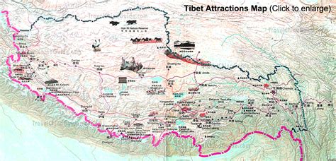 Tibet Mapa | MAPA