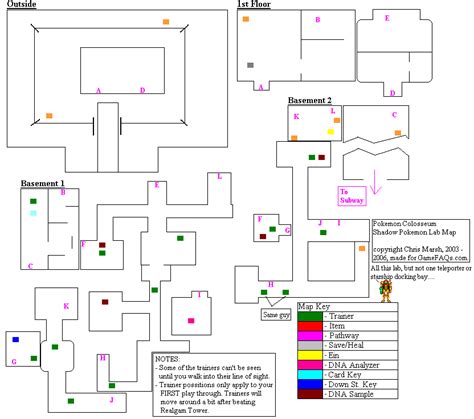 Pokémon Colosseum Shadow Pokemon Lab Map (GIF) Final - Neoseeker ...