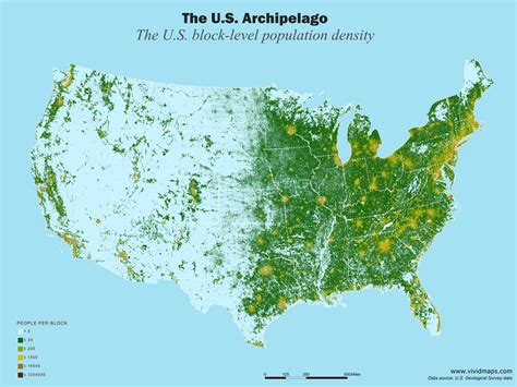 Population Density Map Of The United States - United States Map