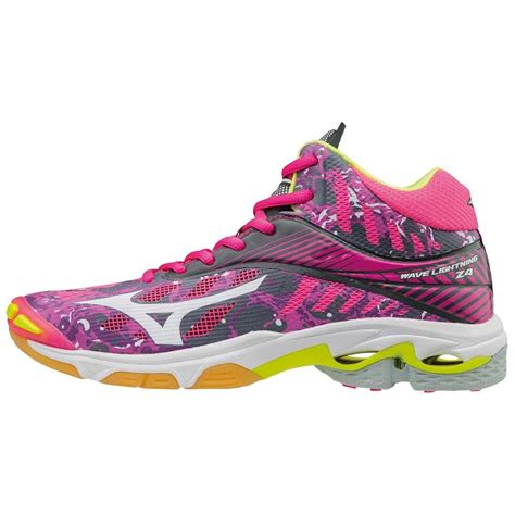 Mizuno Wave Lightning Z4 Mid Pink buy and offers on Goalinn