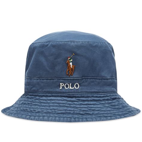 Polo Ralph Lauren Loft Bucket Hat Old Royal | END. (US)