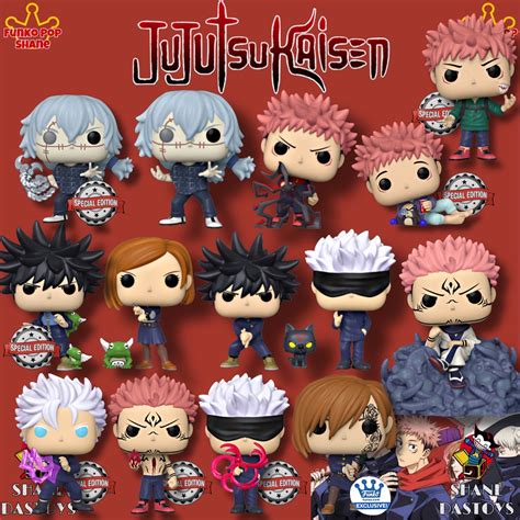 Jujutsu Kaisen Pop Figures