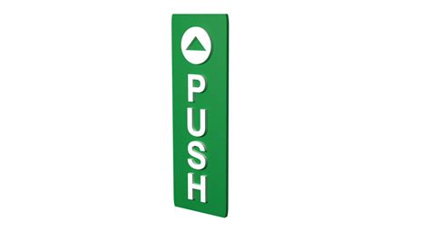 PUSH Signage | PUSH signboard | Push Pull Sign | Push Pull stickers | push and pull stickers ...