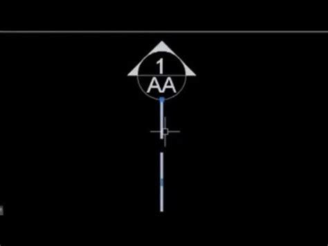 AUTOCAD SECTION LINE SYMBOL WITH COMMANDS - YouTube