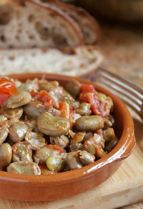 Fava Beans with Tomatoes (Easy Italian Recipe) - Christina's Cucina