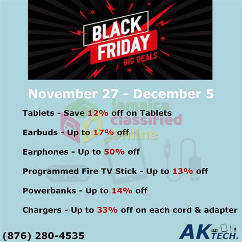 Black Friday / Cyber Monday Sale On Tablets, Etc. in Portmore/Kingston ...