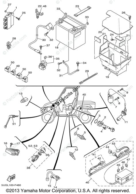 Yamaha Rhino Parts Diagram