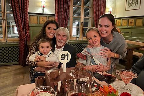 Bernie Ecclestone celebrates 91st birthday with 15-month-old son