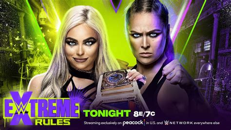 SmackDown Women’s Champion Liv Morgan vs. Ronda Rousey (Extreme Rules ...