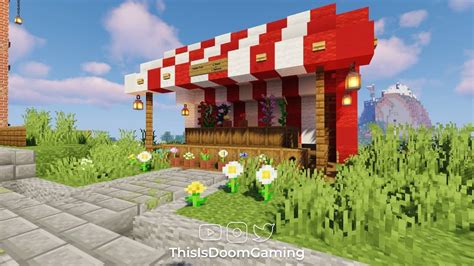 Minecraft Market Stall | Minecraft architecture, Minecraft houses ...