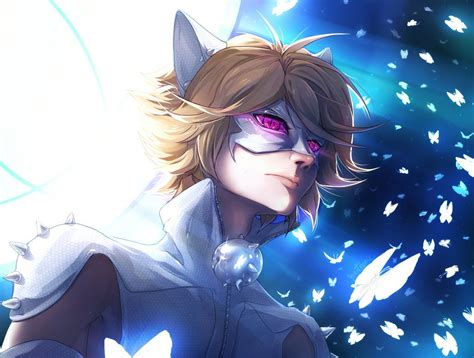 Chat Blanc. Is that a tear on his cheek? (by keitronic) (Miraculous ...