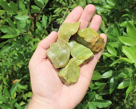 Green Opal Raw Natural Stones: Choose Ounces or lb Bulk Wholesale Lots (Premium Quality 'A' Grade)