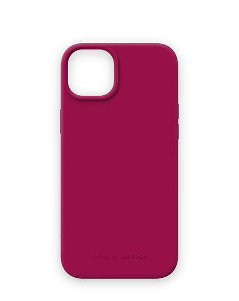 Silicone Case MagSafe iPhone 15 Plus Magenta | phone_cases from IDEAL OF SWEDEN