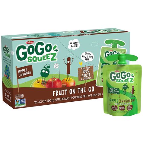 12 GoGo squeeZ Applesauce on the Go for $5.69 Shipped