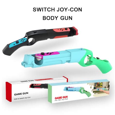 Gun Controller for Switch/Switch OLED Joy-Con,Controller Grip Compatible with Nintendo Switch ...