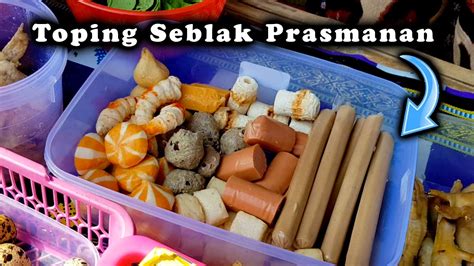 Seblak Prasmanan Selalu ada Seblak Seafood Toping Seblak Kekinian - YouTube