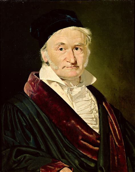 Portrait Of Carl Friedrich Gauss, 1840 Oil On Canvas Photograph by ...