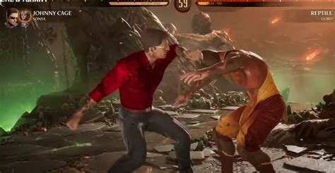 Johnny Cage 2nd Fatality In Mortal Kombat (MK1) - The Nature Hero