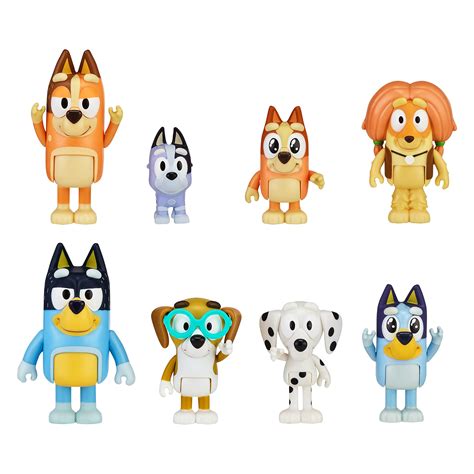 Buy Bluey Heeler Family Figure Pack Online at desertcartINDIA