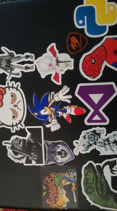 Sticker Bombing a laptop - Also show your sticker-bombed items ...