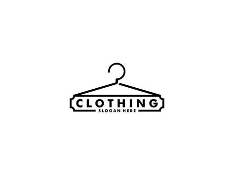 clothing store logo design inspiration. Cloth Shop logo, Clothes logo vector illustration ...