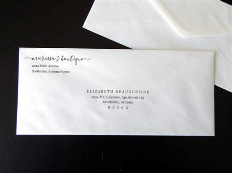 Business Envelope Template Printable Business Envelope - Etsy Finland