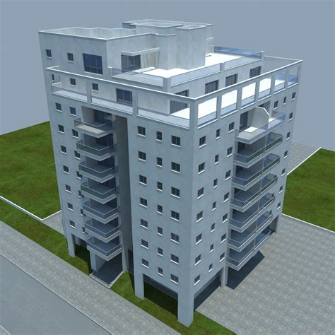 3d model of buildings