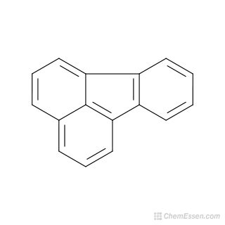 FLUORANTHENE Structure - C16H10 - Over 100 million chemical compounds ...