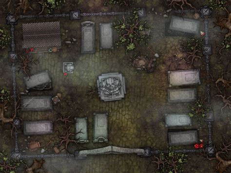 Zombie Graveyard | Inkarnate - Create Fantasy Maps Online