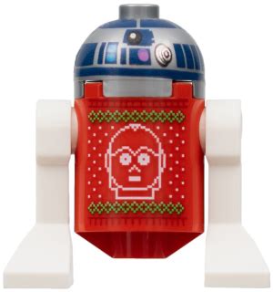 Minifigure sw1241 : R2-D2 - Holiday Sweater [(unsorted)] [BrickLink]