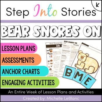 Bear Snores On Activities by Mrs LeBlancs Learners | TpT