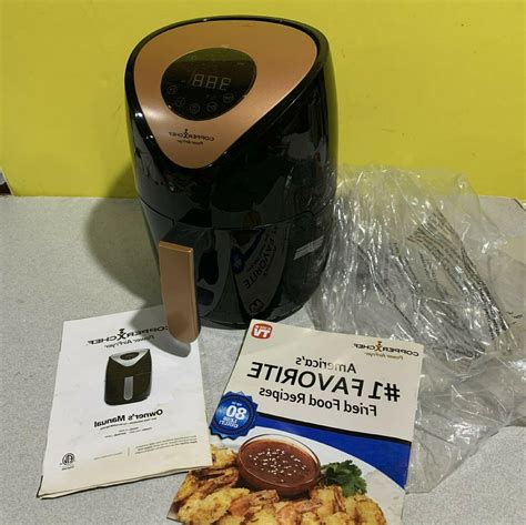 New Copper Chef 2QT Power Air Fryer 1000W