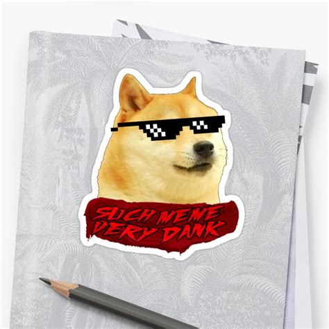 "Doge" Sticker by HuHz | Redbubble