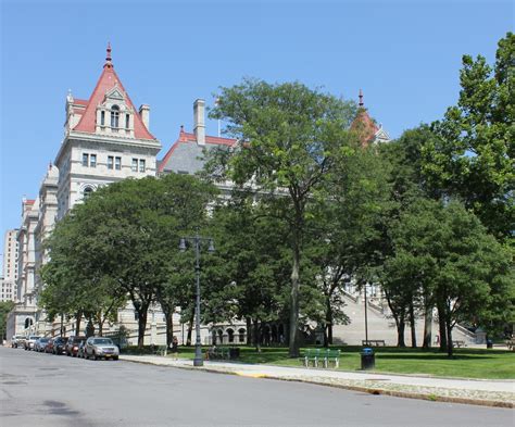 Old New York State Capitol, Albany, New York - Lost New England