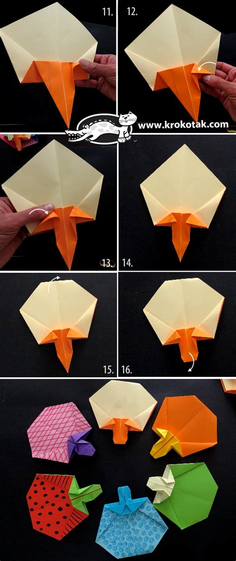 krokotak | HAND FAN ORIGAMI