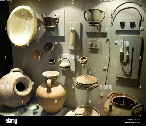 Roman artifacts salvaged from ancient wrecks inside the Underwater ...