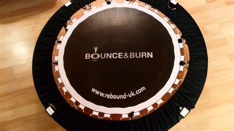 Review: Bounce & Burn Rebounder, Mini-trampoline for exercise