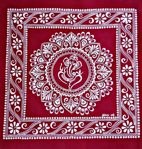 Amazing Aipan Art Designs by Kunj Artwork | Uttarakhand Traditional Art