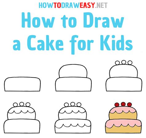 how to draw a cake - bruce-bacon