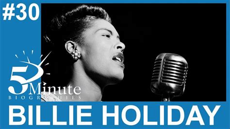 Billie Holiday Biography - YouTube