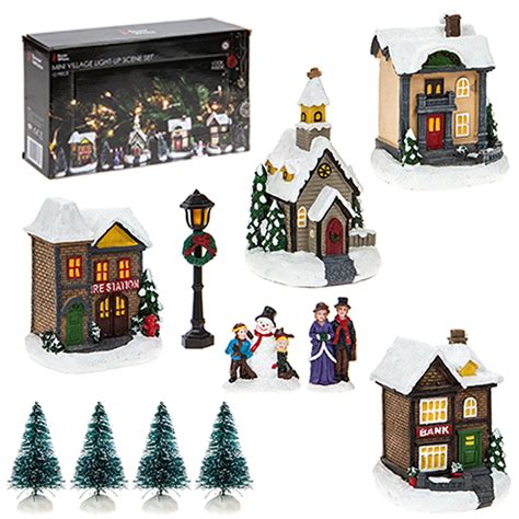 Light Up LED Christmas Village Scene | HomeStoreDirect | Homewares ...