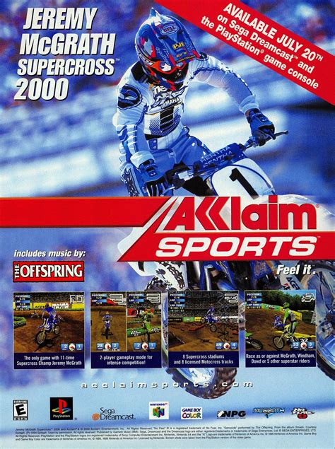 Jeremy McGrath Supercross 2000 Details - LaunchBox Games Database