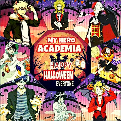 Halloween🎃👻🍬 my hero academia | Anime Virtual Amino Amino