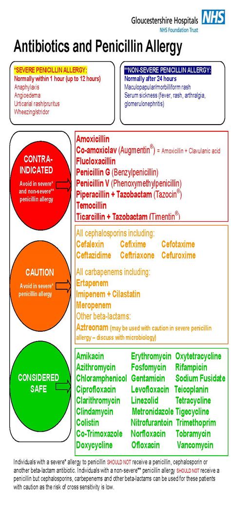 Penicillin Poster — WellOne Medical Centre