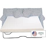 Amazon.com - Sleeper Sofa Memory Foam Mattress Full 52 x 72 Made in USA ...