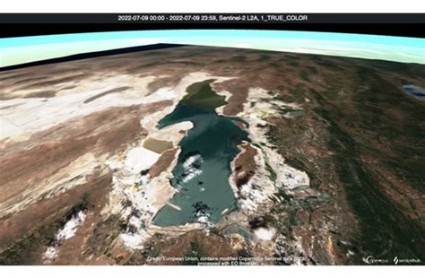 A Virtual 3D Satellite Fly-Over of Utah's Once Great Salt Lake Reveals ...